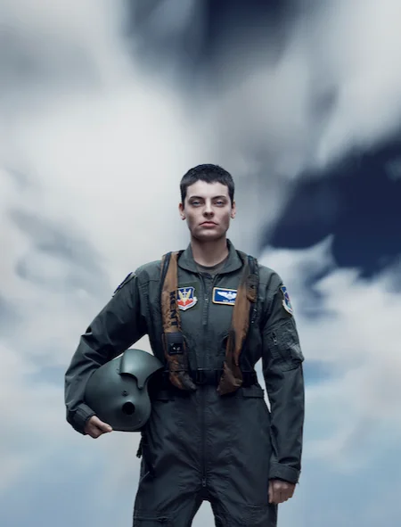 A fighter pilot