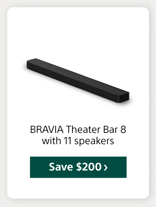 BRAVIA Theater Bar 8 with 11 speakers Save