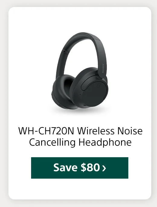 WH-CH720N Wireless Noise Cancelling Headphone Save