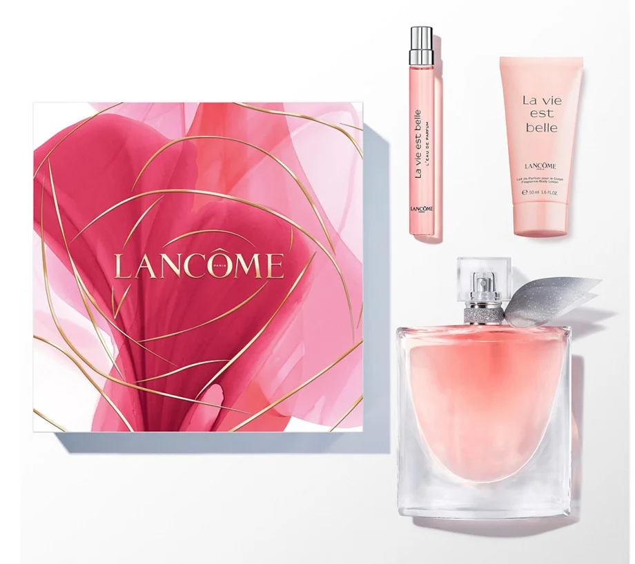 Lancome La Vie Est Belle Eau De Parfum 3-PieceSet