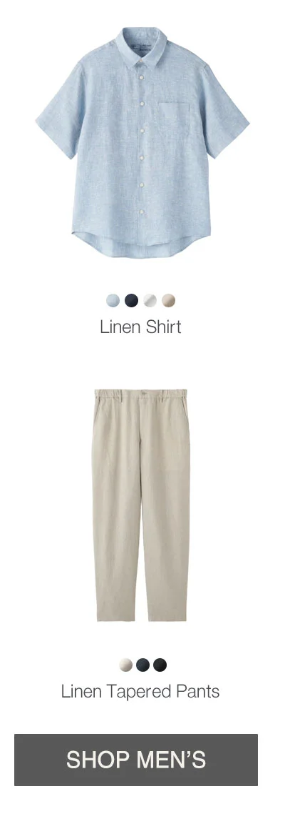 Shop Men's Linen Apparel