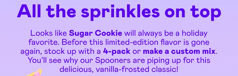 All the sprinkles on top
