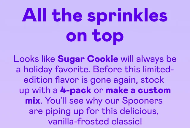All the sprinkles on top