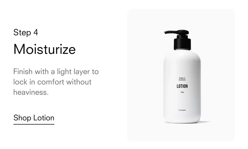 Step 4 Moisturize