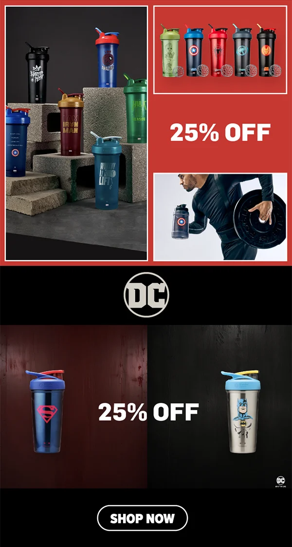Shop 25% Off Superhero Shakers