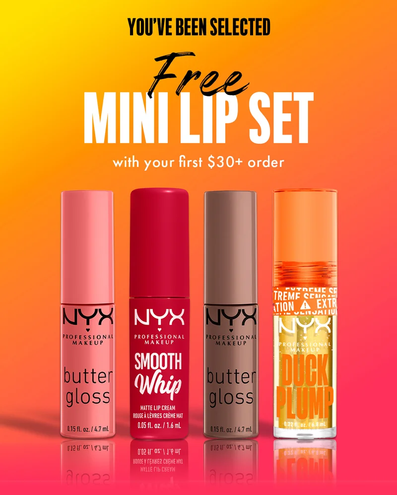 Free mini lip set