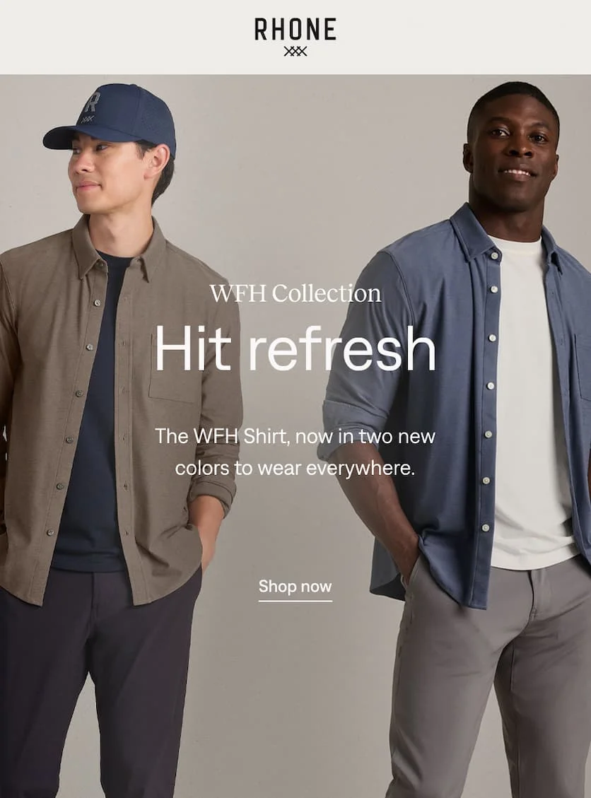 RHONE: WFH Collection. Shop now
