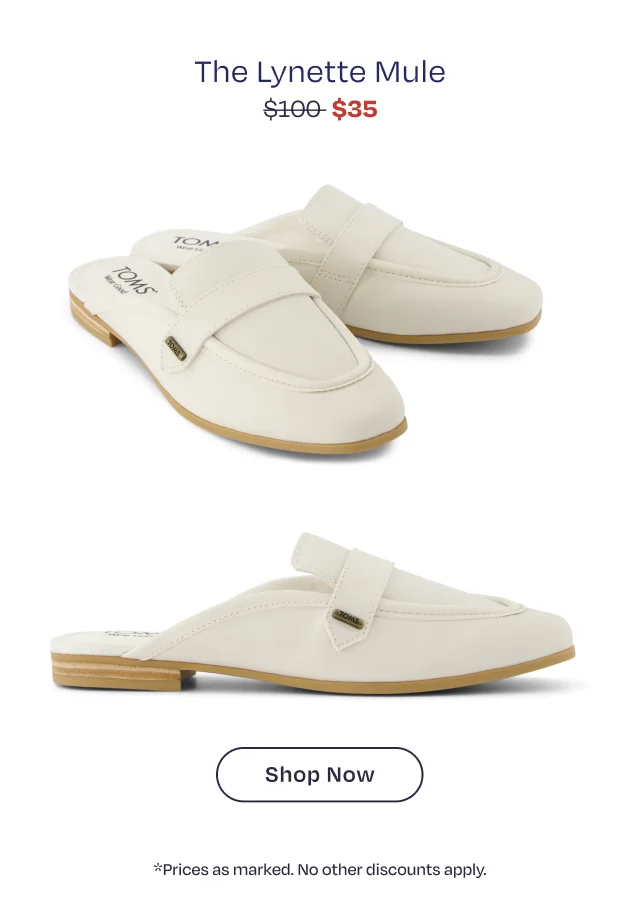 Shop Lynette Mule - Button