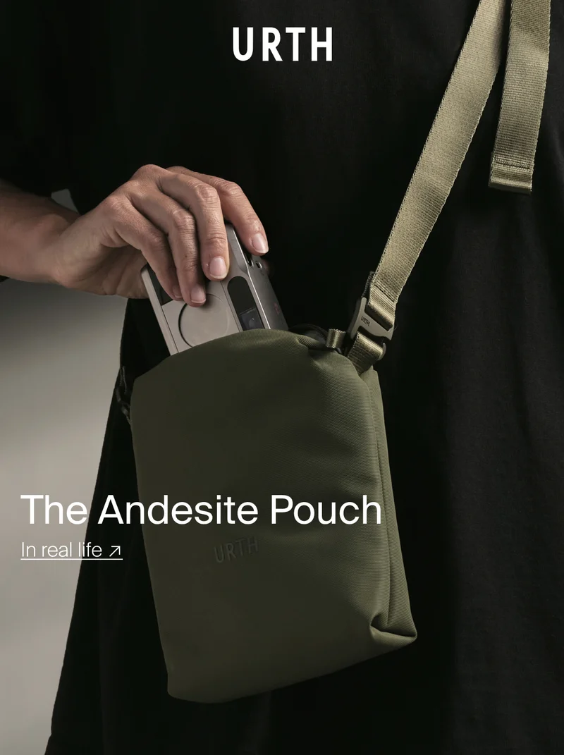 The Andesite Pouch - In real life
