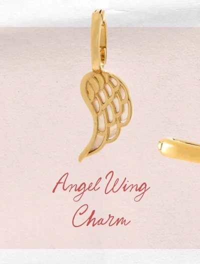 Angel Wing Charm