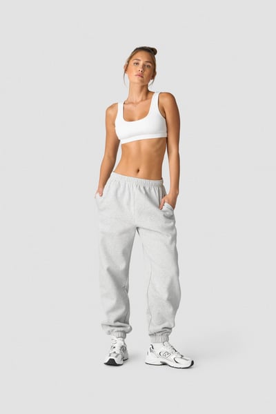 Image of Everyday Sweatpants Light Grey Melange