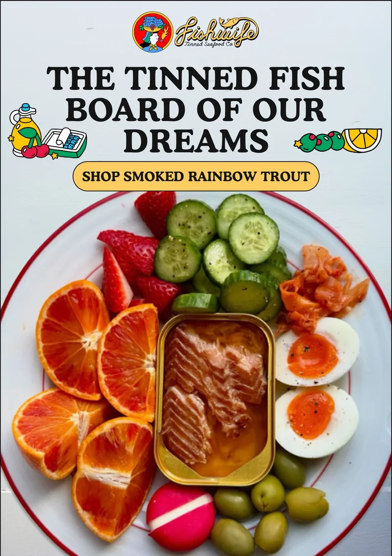 the tinned fish board of our dreams