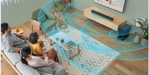 Fill the room with cinema-style sound