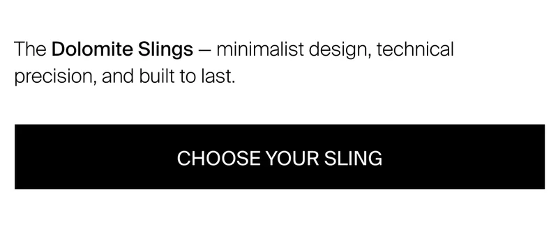 Choose your sling