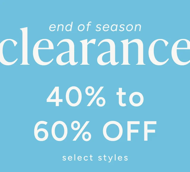 End of Season Clearance - Image
