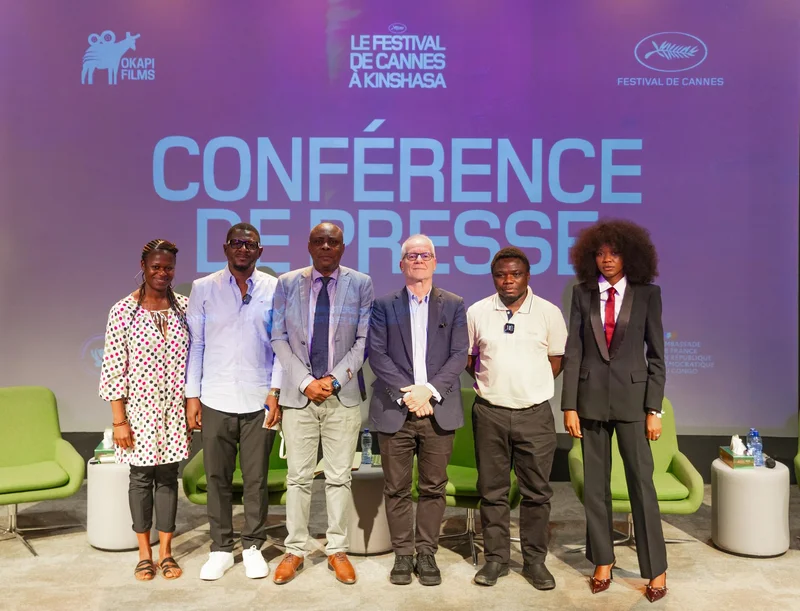 The Festival de Cannes visits the Democratic Republic of the Congo to support the launch of the Congolese National Film Center