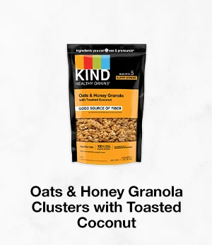 Oats & Honey Granola with Toasted Coconut  KIND Healthy Grains® Granola