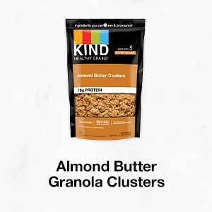 Almond Butter Clusters KIND Healthy Grains® Granola