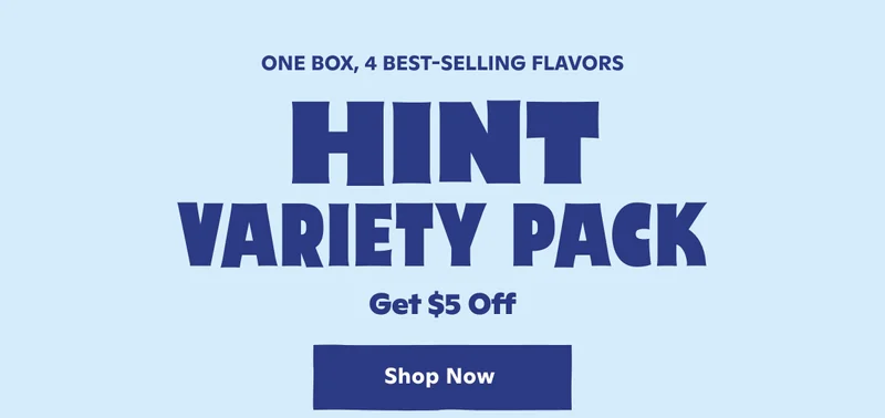 Hint Variety Pack Get $5 Off