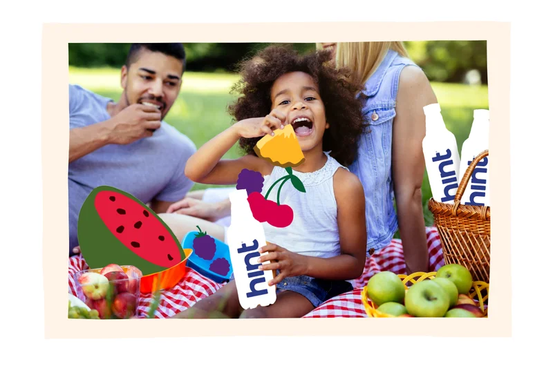 Child and adults enjoying Hint