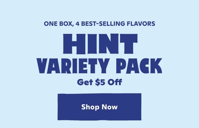 Hint Variety Pack Get $5 Off