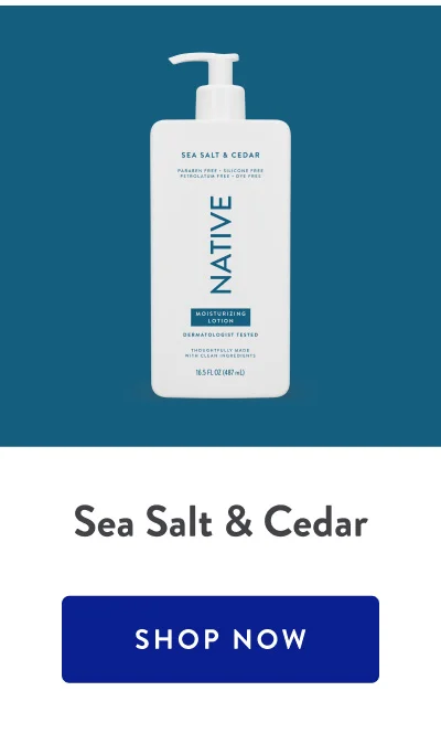 Sea Salt & Cedar | SHOP NOW