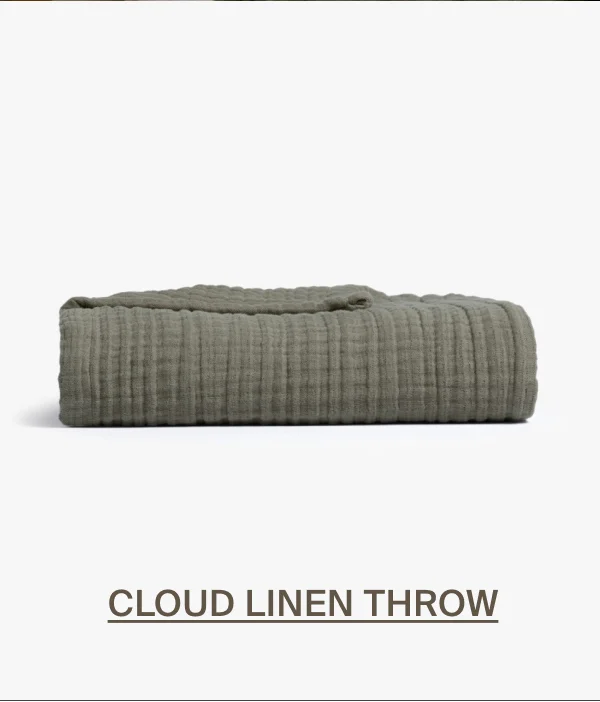 Cloud Linen Throw