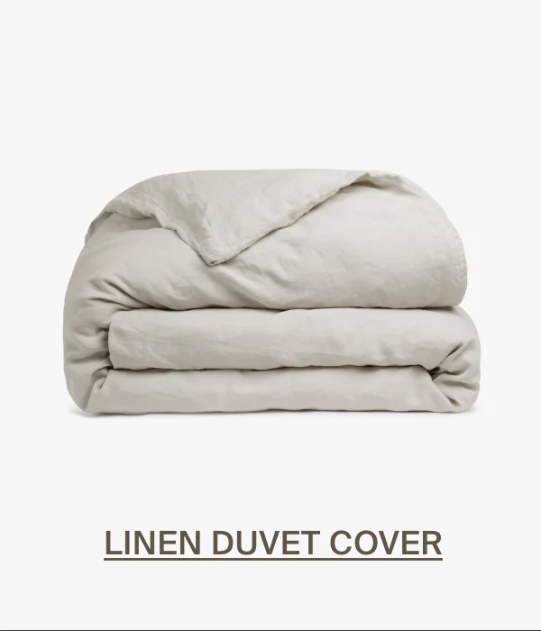 Linen duvet cover