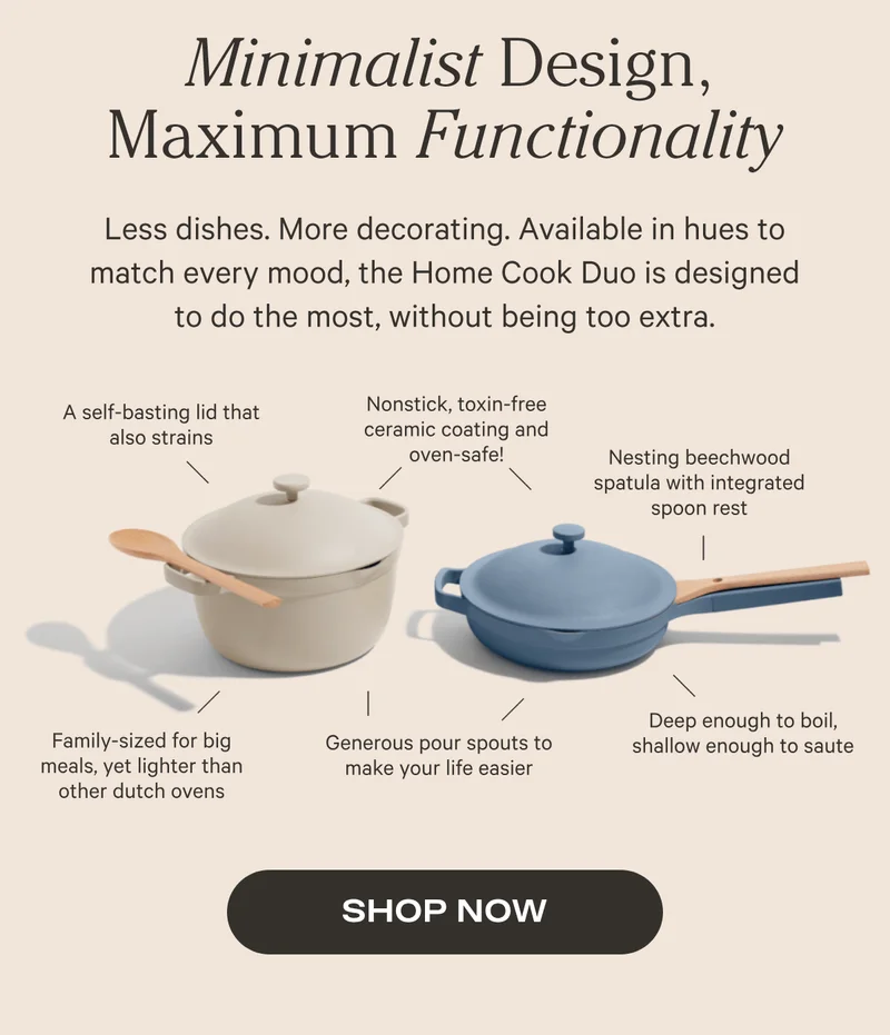 Minimalist Design, Maximum Functionality | SHOP NOW