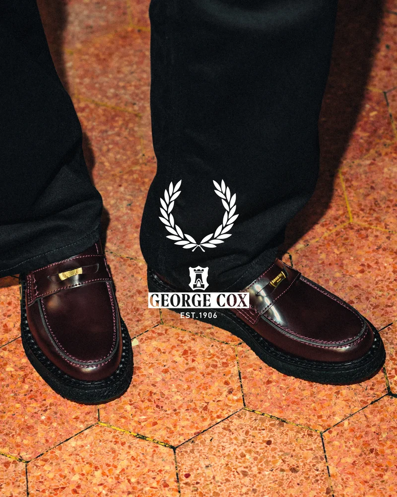 Fred Perry x George Cox: the new Penny loafer