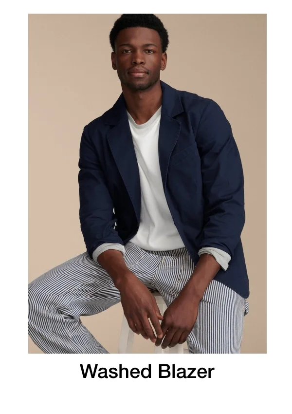 Washed Blazer