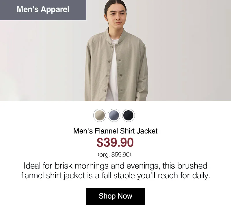 Shop Men's Flannel Shirt Jacket