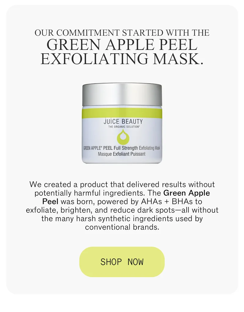GREEN APPLE PEEL EXFOLIATING MASK