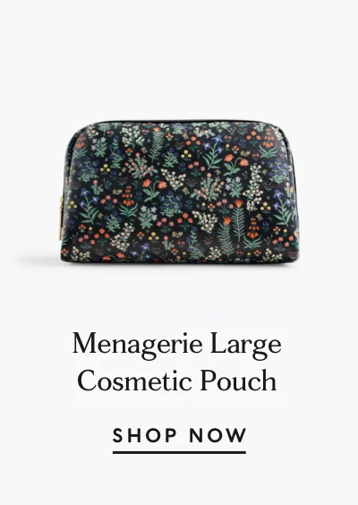 Menagerie Large Cosmetic Pouch