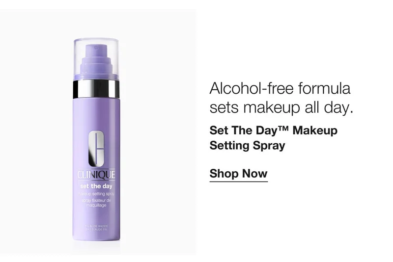 Alcohol-free formula sets makeup all day. | Set The Day™ Makeup Setting Spray