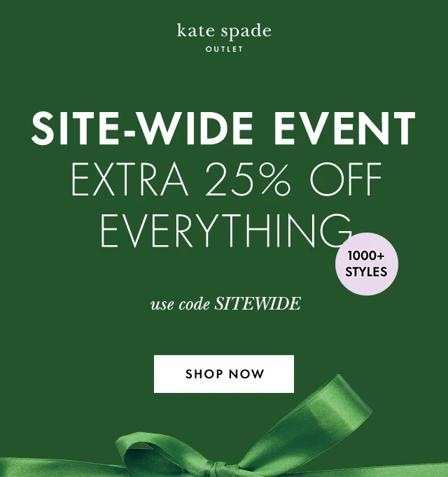 Site-Wide Event Extra 25% Off Everything 1000+ Styles use code SITEWIDE Shop Now