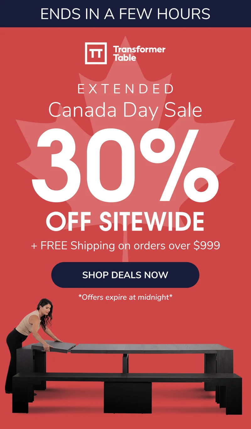 Last Chance To Get 30% OFF Everything 🇨🇦
