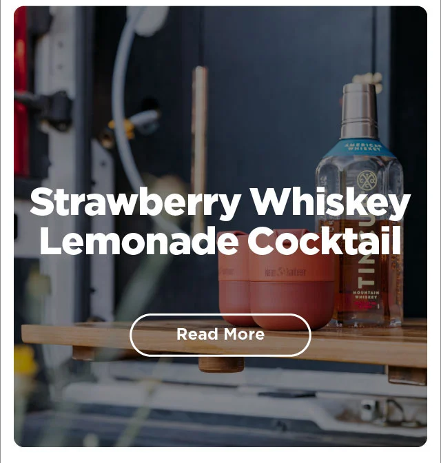 Strawberry Whiskey Lemonade Cocktail Recipe
