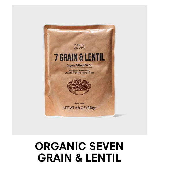 Organic Seven Grain & Lentil