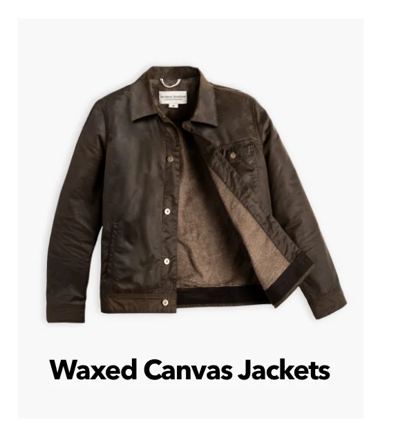 Waxed Canvas Jackets