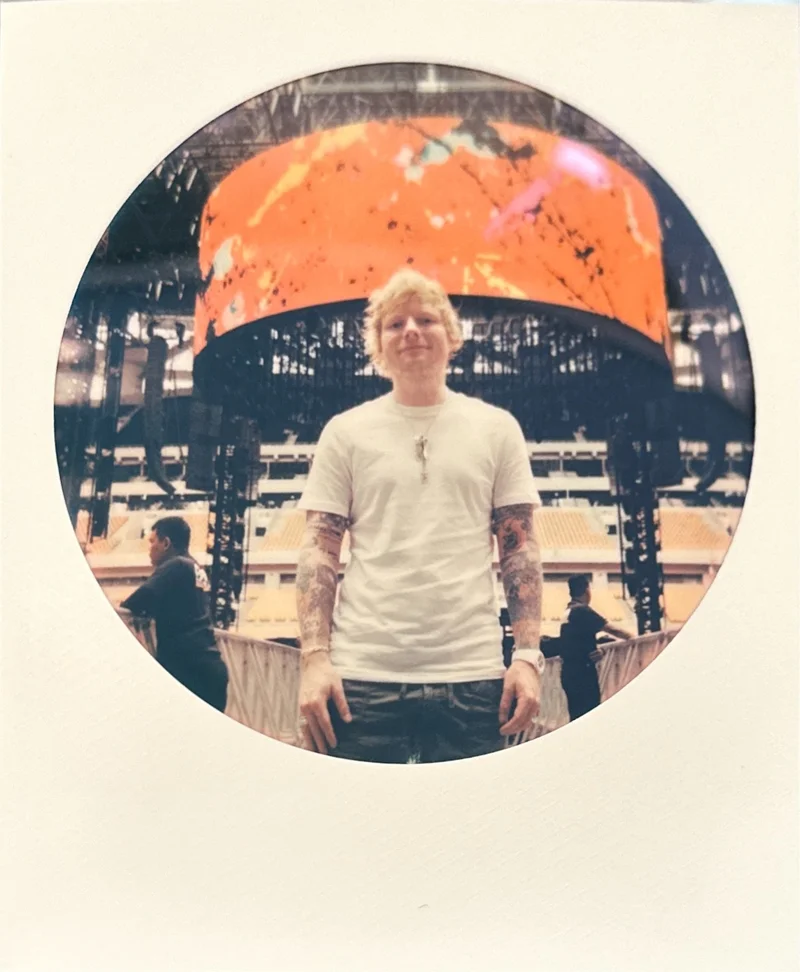 Ed Sheeran Polaroid