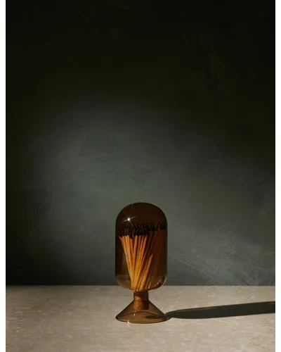 Match Cloche by Skeem-Amber / Small