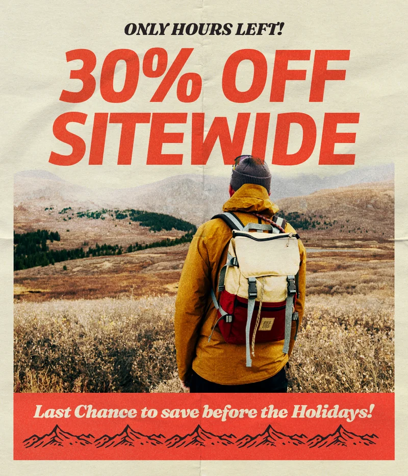 Last Chance Sale 30% Off Sitewide