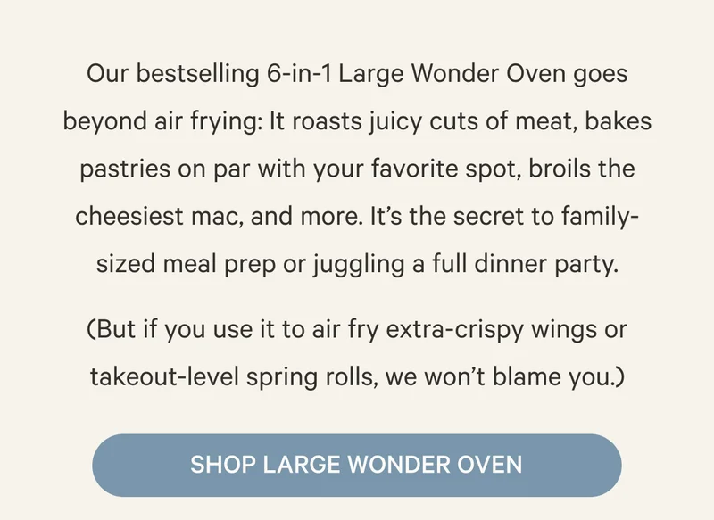 Shop Large Wonder Oven