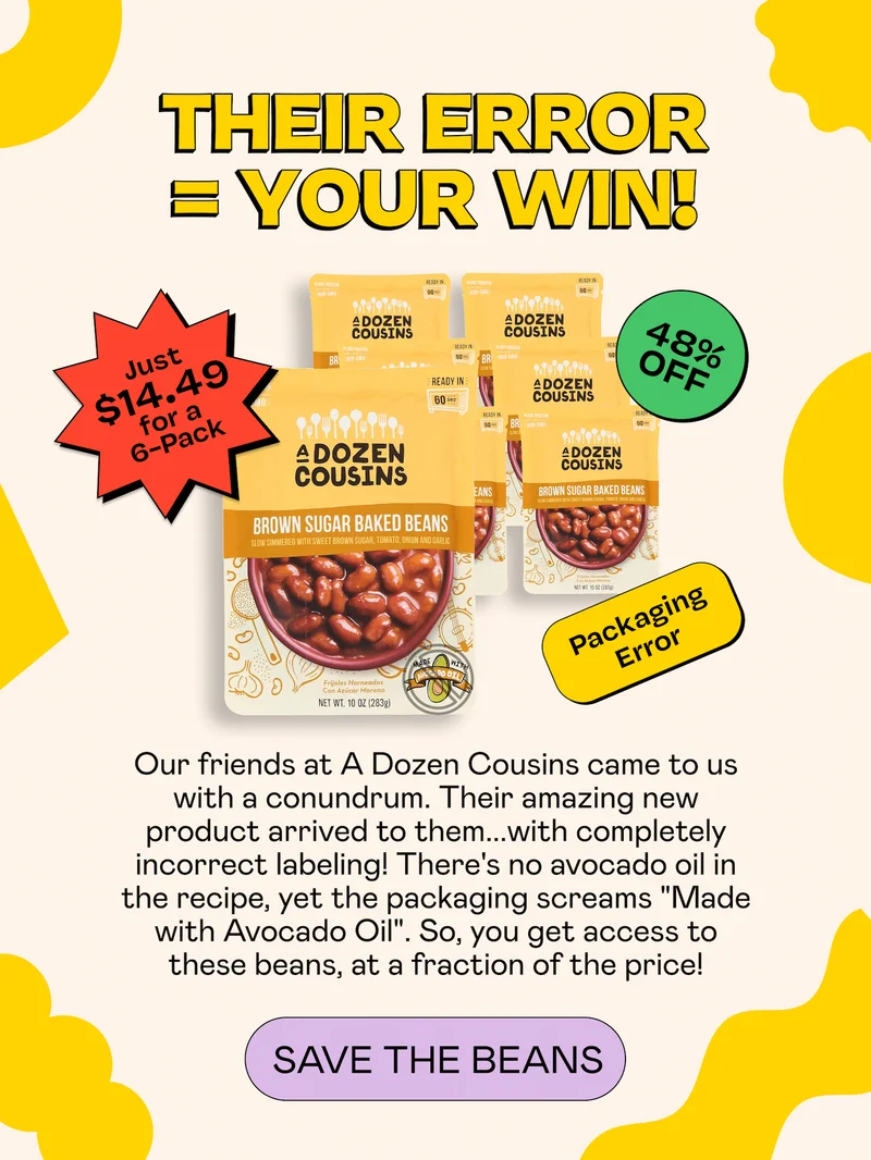 Their Error = Your Win! Save the Beans