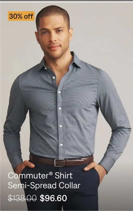 Commuter® Shirt Semi-Spread Collar