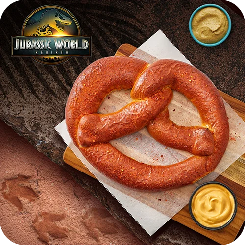 JURASSIC WORLD Sriracha Pretzel