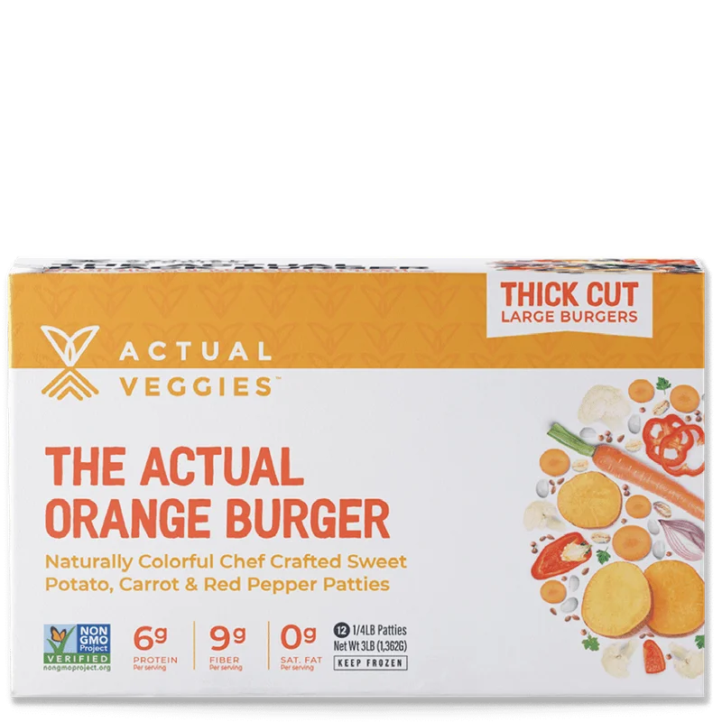 Image of The Actual Orange Burger - 12 Burgers