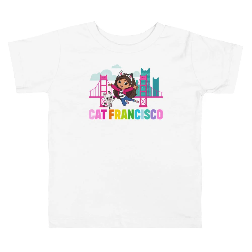 Gabby's Dollhouse The Movie Cat Francisco Toddler T-Shirt