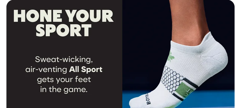 HONE YOUR SPORT | Sweat-wicking, air-venting All Sport gets your feet in the game.